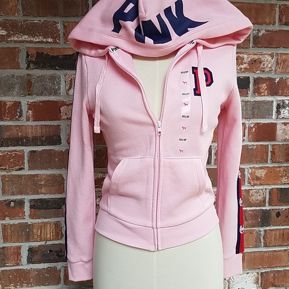 PINK Victoria's Secret Tops - Pink full zip